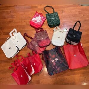 Lululemon reusable bags bundle